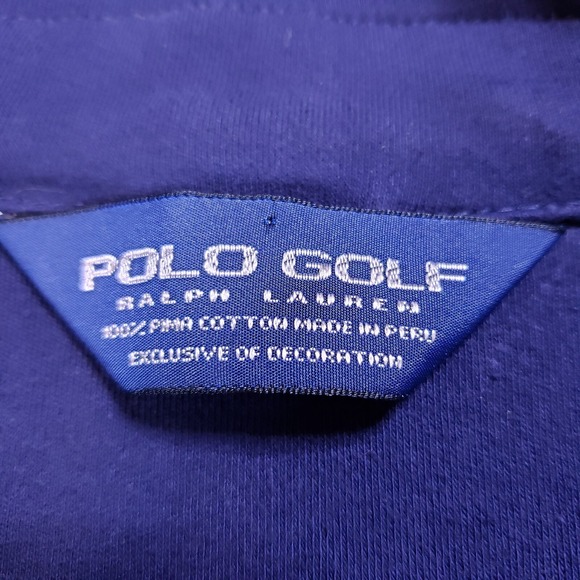 Polo Ralph Lauren Sweater Vest Mens Size Medium Blue Pinehurst 1895 PGA Golf - Picture 7 of 10